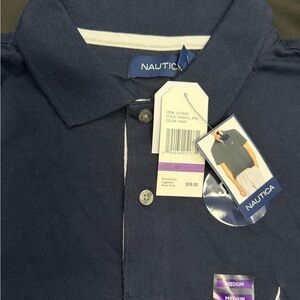 Nautica Men's Dark Blue Polo Shirt